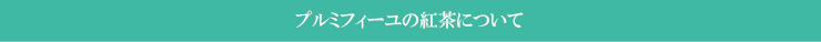 プルミフィーユの紅茶について